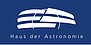 Logo des „Haus der Astronomie“ mit Link zur Homepage des „Haus der Astronomie“